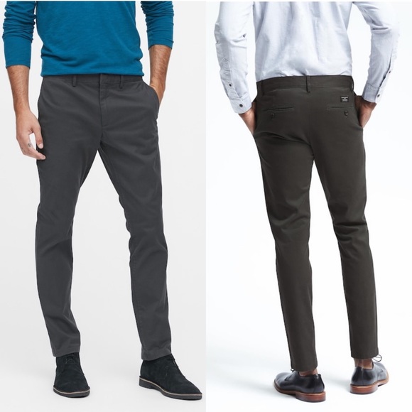 banana republic stretch chino